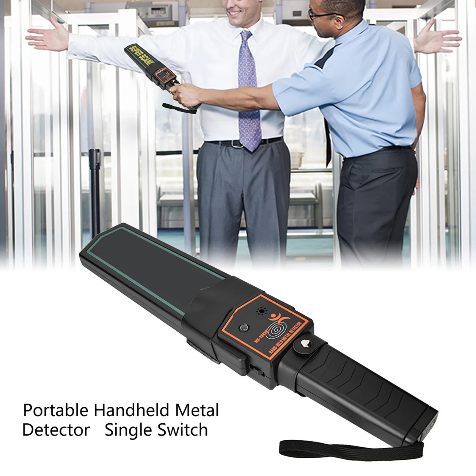 Handheld Metal Finder Portable Handheld Metal Detector Wall Scanner Finder PATX/MD3003B1 Standard Single  Metal Detector