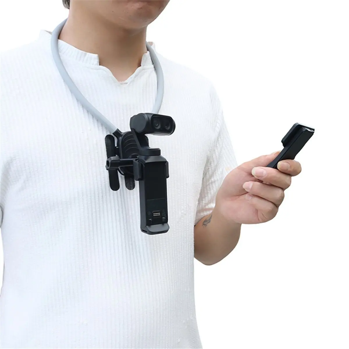 11·11COUPON Camera Neck Strap Bracket for Luna Ultra First-Person Camera Mount Adjustable Hands-Free POV Harness