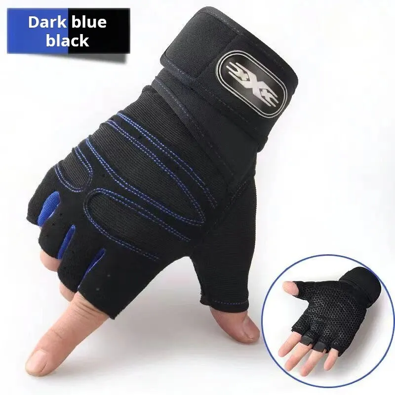 Fitness Gloves Half Finger Sports Tactics Cycling Outdoor Mountaineering Breathable and Wear Resistant Gloves