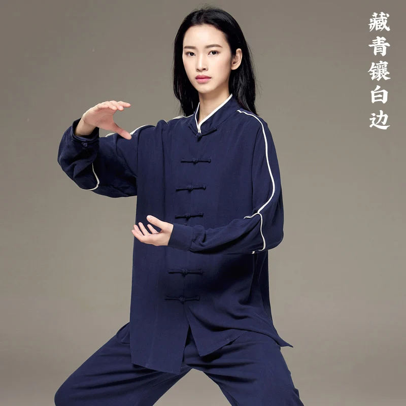 Unisex Tai Chi Suit for All Seasons, Men's & Women's Martial Arts Uniform for Training, Performance and Competition