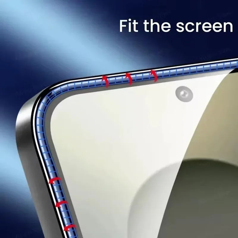 ฟิล์มกันรอยกระจกนิรภัยแบบติดตั้งง่าย 2 ชิ้น สำหรับ ZTE Nubia RedMagic 11 Pro+ 10Pro ป้องกันฝุ่น