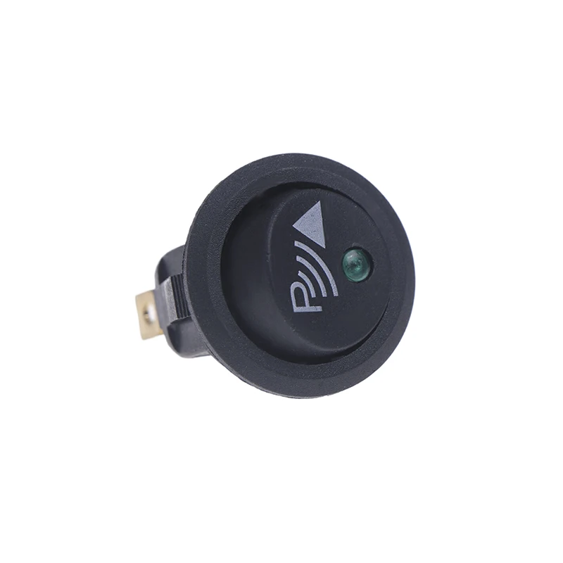 Interruptor de 3 pines para salpicadero de coche, Sensor de marcha atrás de estacionamiento, sensores de marcha atrás delanteros y traseros, accesorios para automóviles, 12v CC