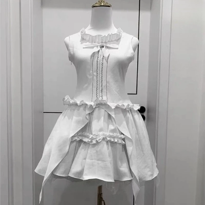 Takashima Zakuro Cosplay Costume White Dress Skirt School Uniform Wig Suit for Women Role Play Halloween Carnival Party Outfits