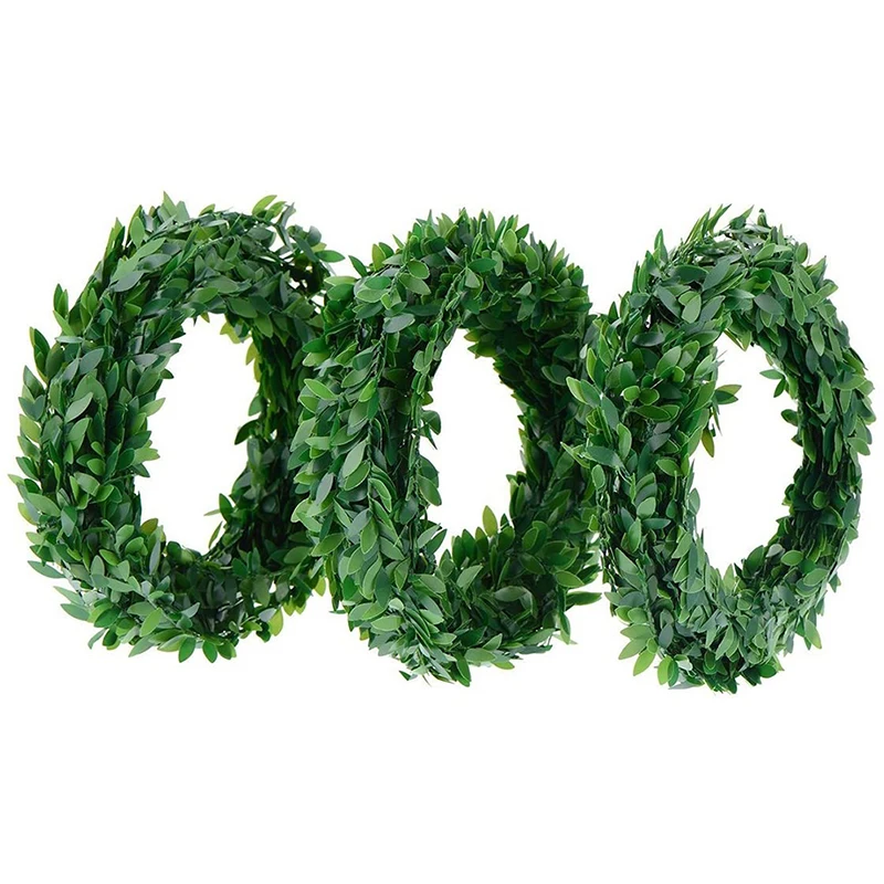 Artificial Ivy Leaf Artificial Plants Green Garland Plants Vine Fake Foliage Home Simulation Decoration Wedding Party Decor 7.5M