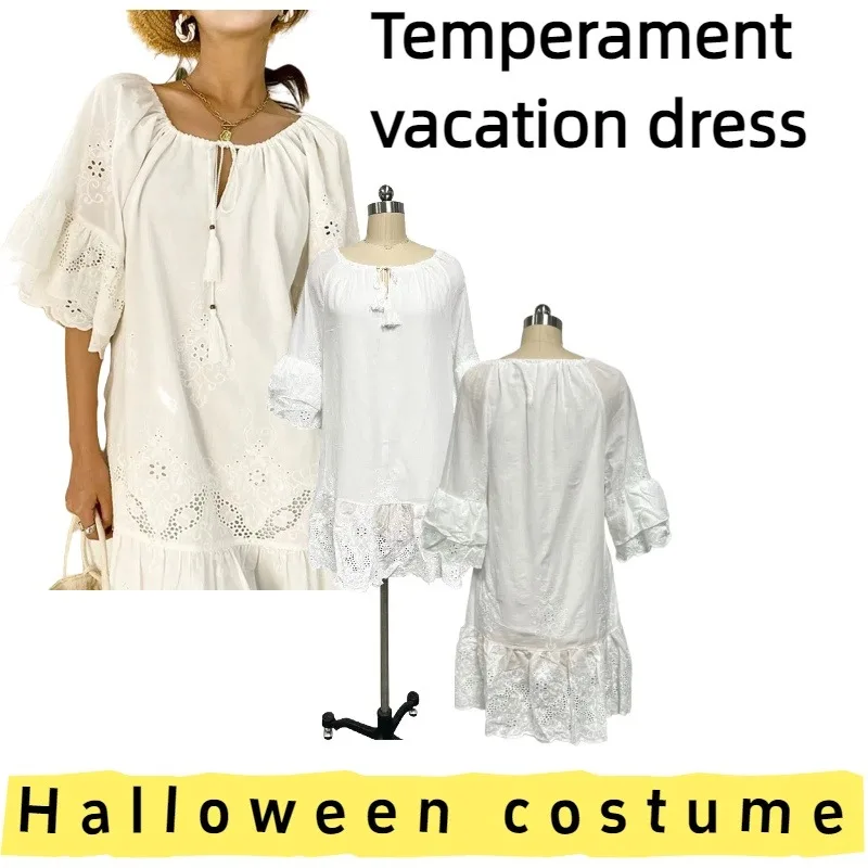 

Women's Elegant Office Lace Resort Style Dress for Work Commutes Vacation Trips Casual Outings Evening Gatherings