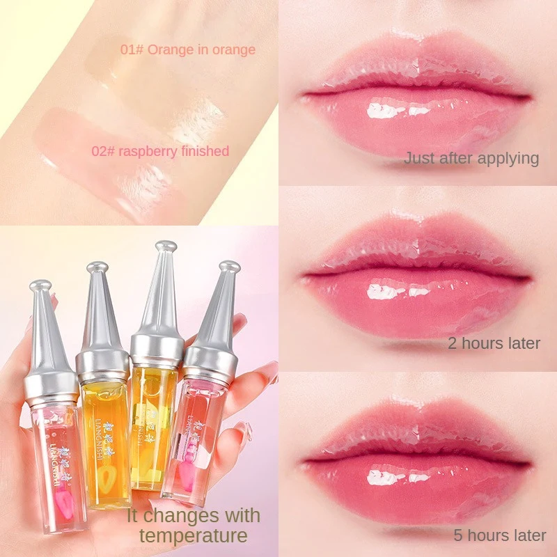 1/2/4PCS Beauty And Health Lip Balm Moisturizing Temperature Change Anti-chapped Lip Lock In Moisture Lip Care Make-up