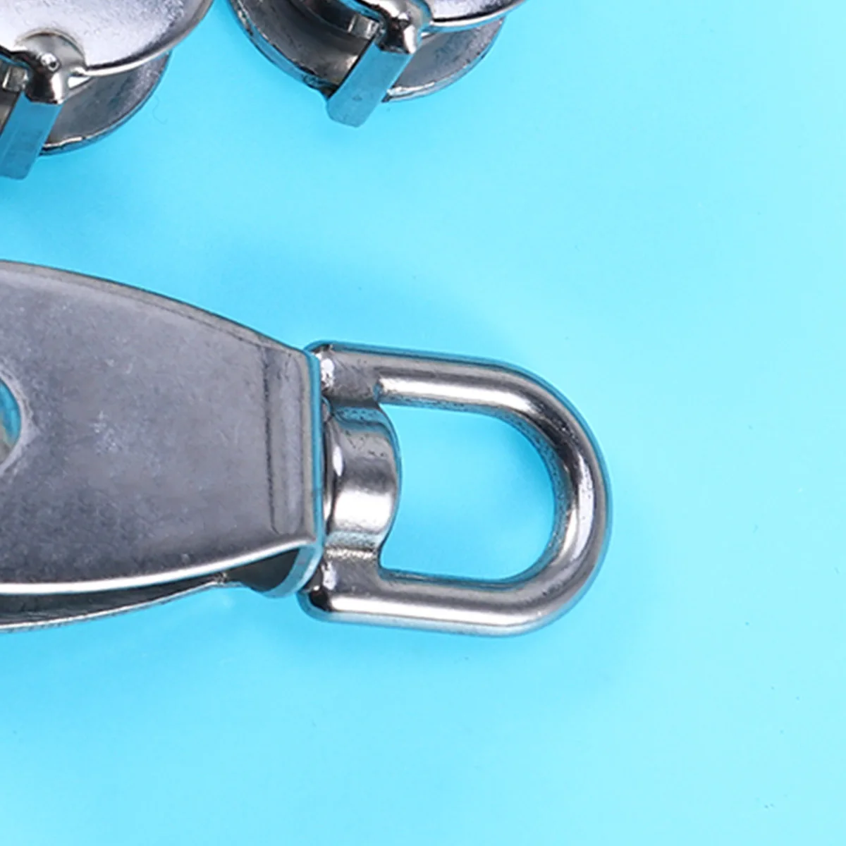 

6Pcs Stainless Steel Fishing Net Pulley Wheel 6Mm Rope Compatible Marine Grade Pulley for Anchor Trolley Kayak Fishing Gear Lift