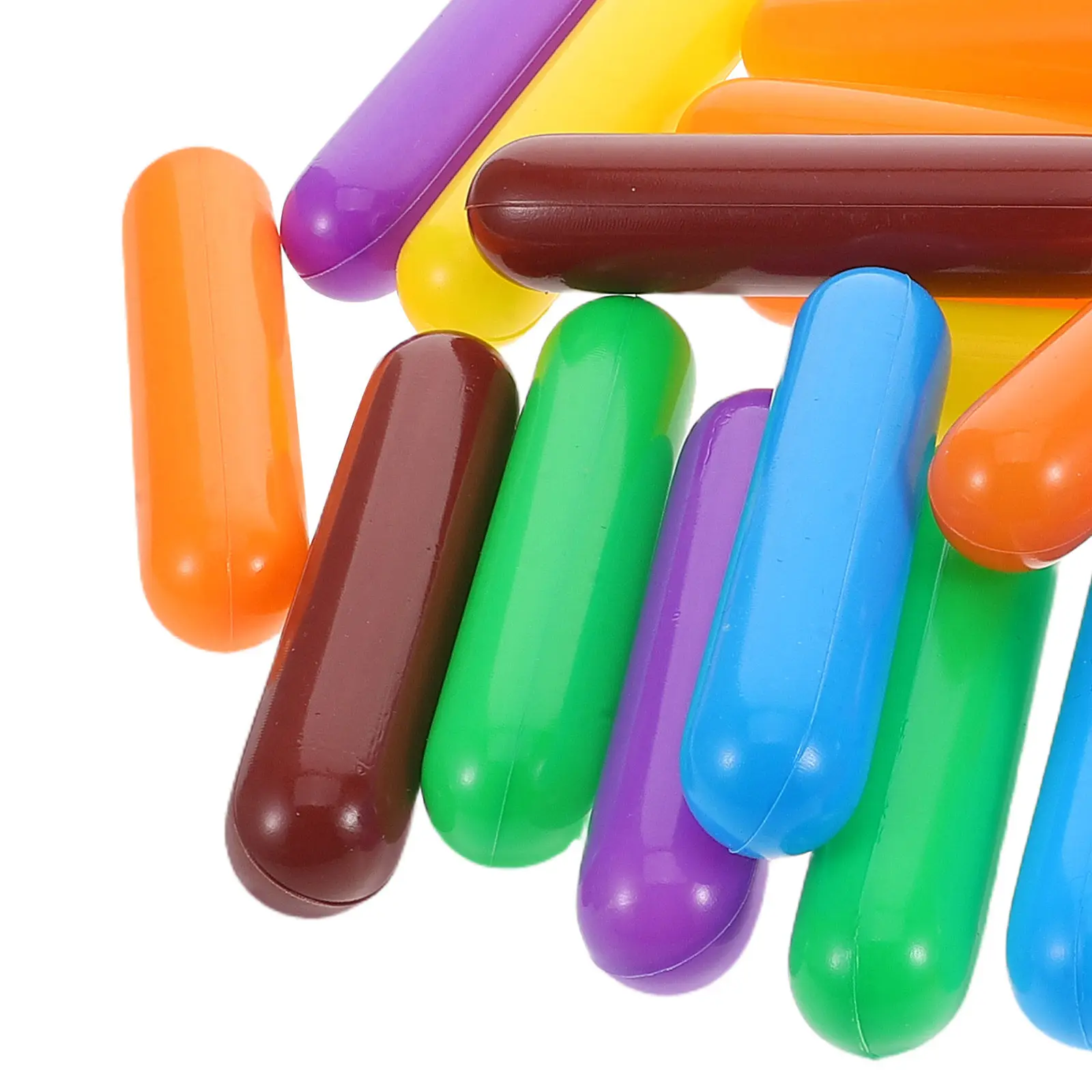 60 balles océaniques épaissies rayées en plastique pour parc de jeux intérieur/extérieur, piscine à balles pour bébé, balles colorées pour enfants