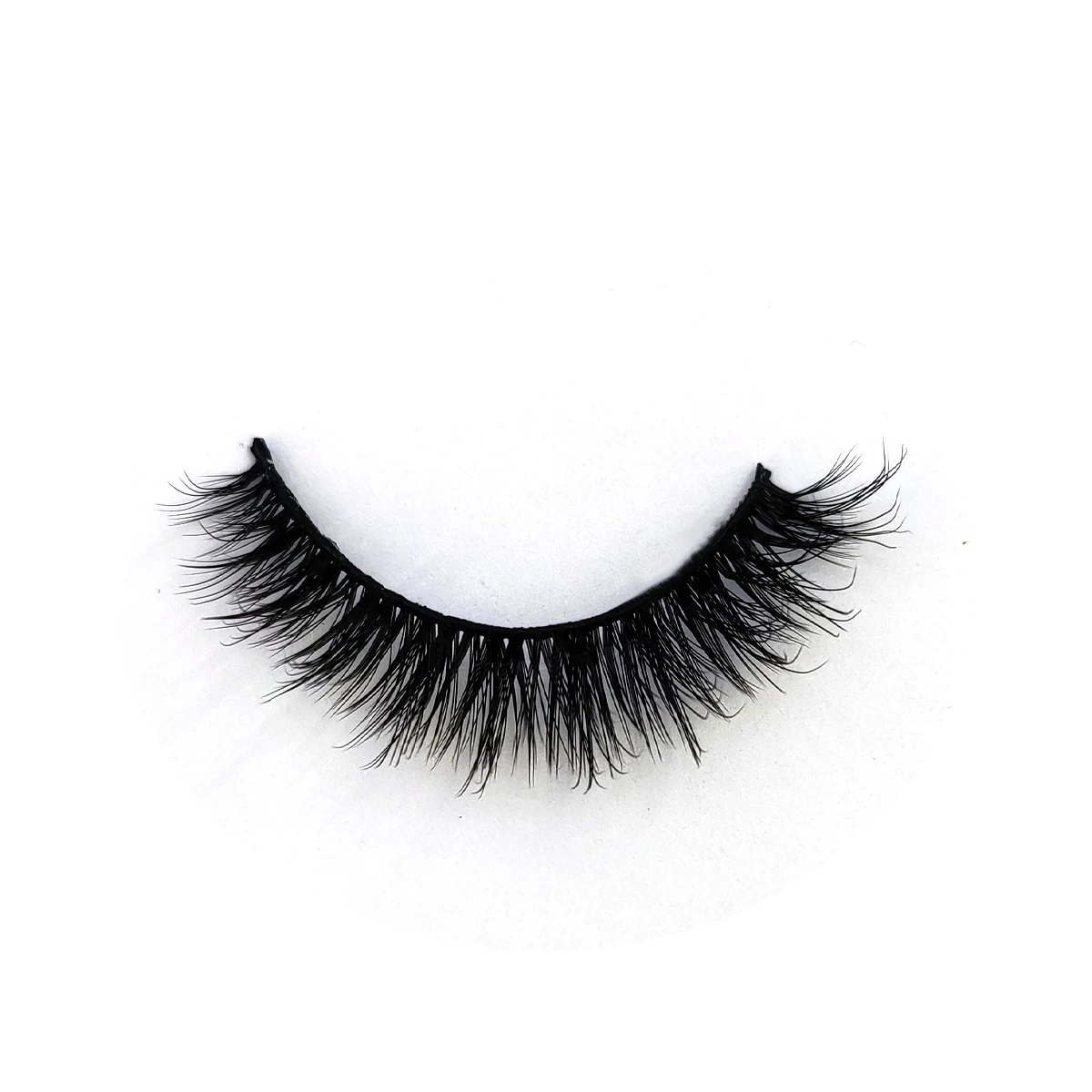 HBZGTLAD 5/10 paires doux et moelleux 3D vison artificiel faux cils épais roulé à la main vison faux cils naturel faux cils