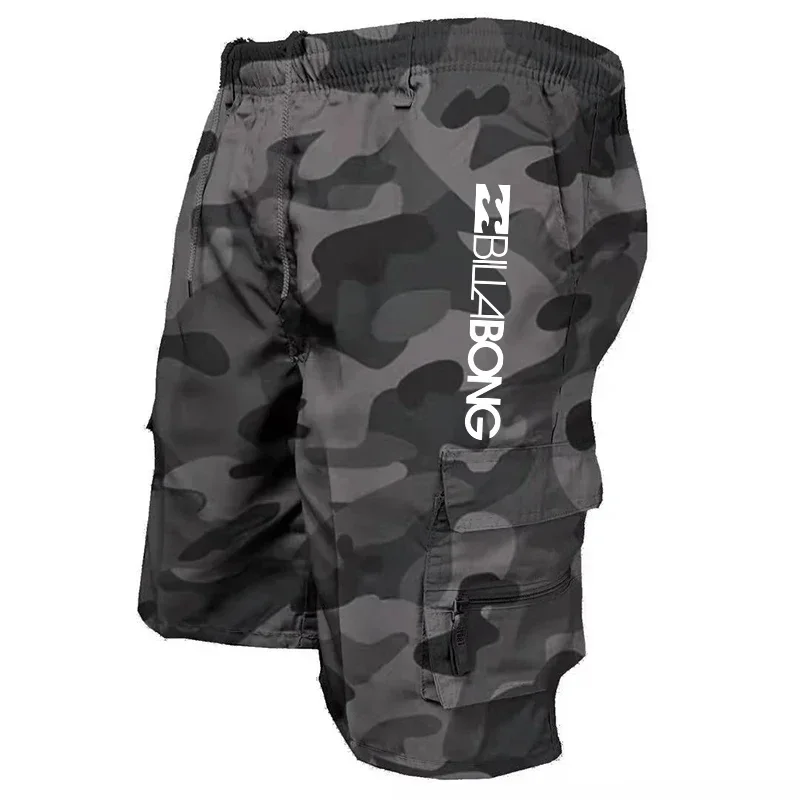 

2025 New summer jogging training men's workwear shorts, fashionable printed shorts, outdoor sports basketball breathable shorts
