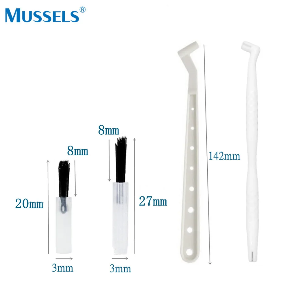 Embouts de brosse composites jetables, Micro applicateur dentaire, brosses pour dents, liaison adhésive en résine, gravure, poignée de matériel de dentiste