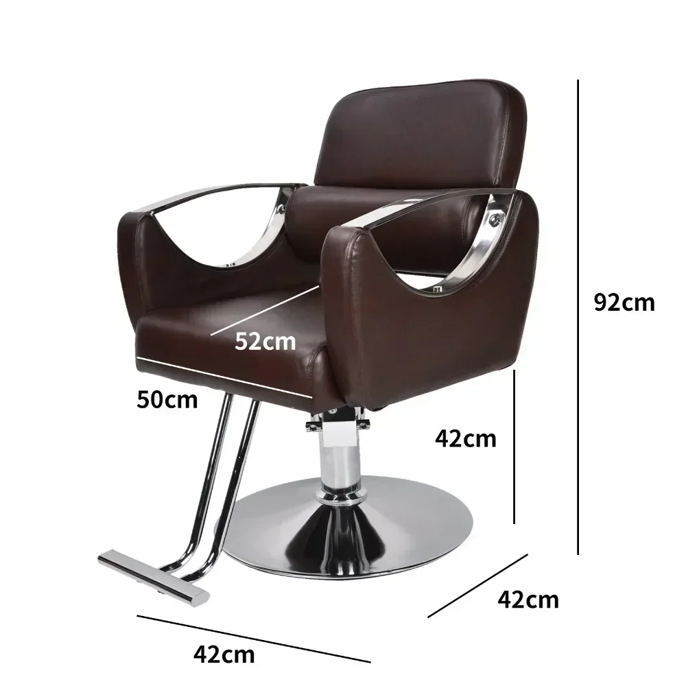 Barber Chairs,Retro Barber Chair Height Adjustable Hairdressing Chair for Beauty Salon Barber Shop Barber Chairs