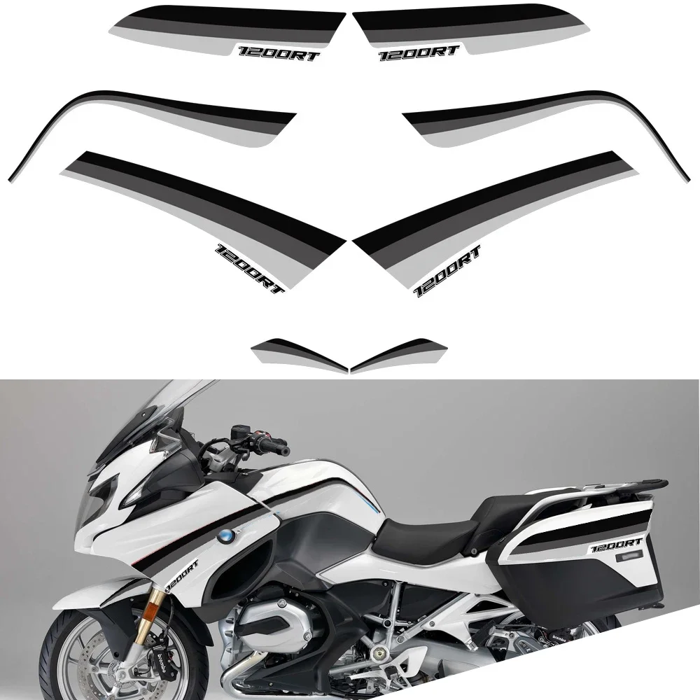 Tank Pad Stickers For BMW R1200RT R 1200 RT Luggage Aluminum Case Emblem Decal Protector Fairing Protection Trunk  2019 202