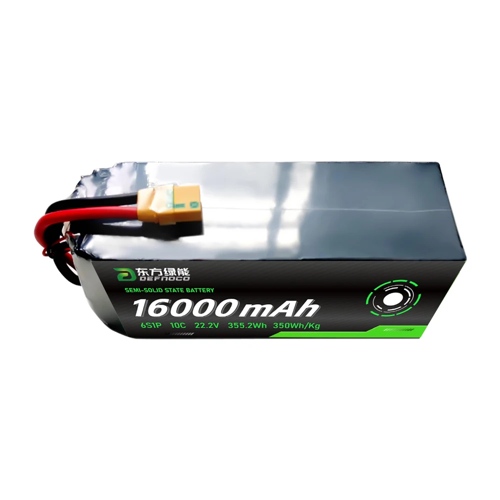 بطارية بدون طيار ذات الحالة الصلبة بقدرة 16000 مللي أمبير في الساعة للتوصيل/EVTOL/طائرة بدون طيار الزراعية