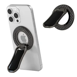 velcro Magnetic Cell Phone Ring Holder Compatible with iPhone 16 15 14 13 12 Series MagSafe 360° rotating bracketGrip Kickstand