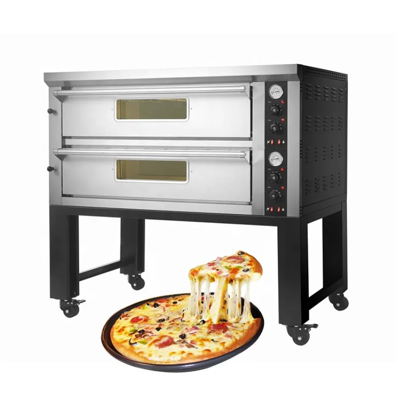 Multi Function Commercial Baking Oven Single Deck Electric Oven With Light Inside for Home and Bakery Application