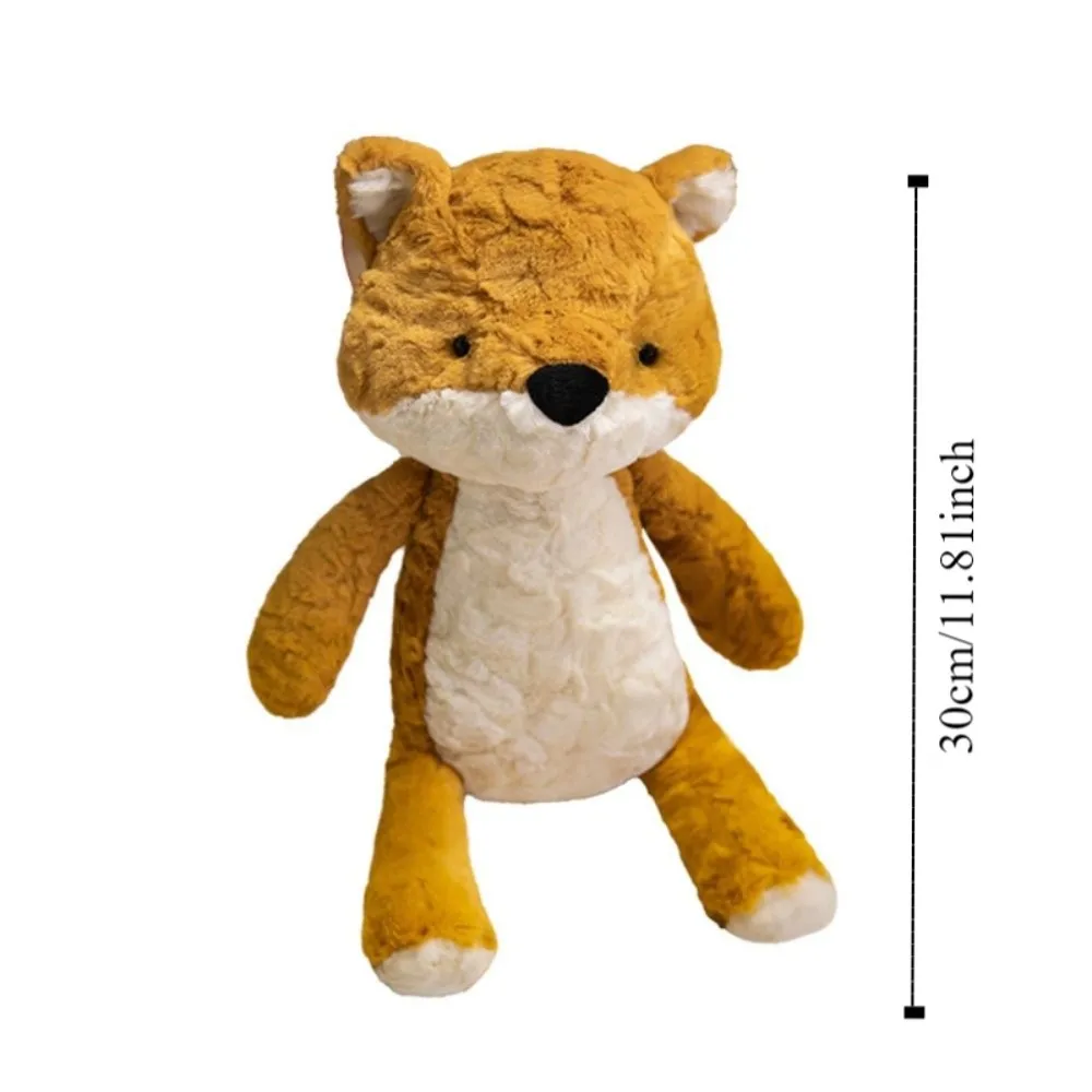사무실에서 자는 회색 고양이 팬더 PP 코튼 갈색 강아지 원숭이 서있는 봉제 인형 동물 고양이 어린이 소녀