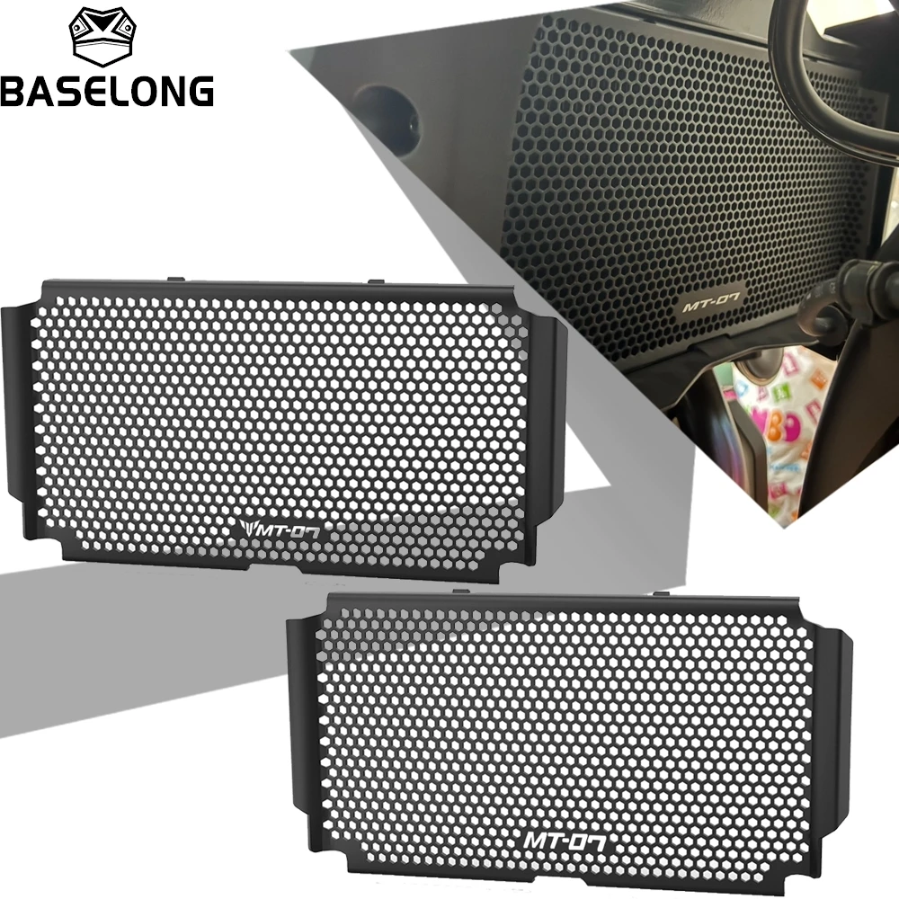

For Yamaha MT-07 MT 07 MT-07 mt07 2025-2026-2027 Motorcycle Accessories CNC Aluminum Radiator Grill Guard Grille Protector Cover