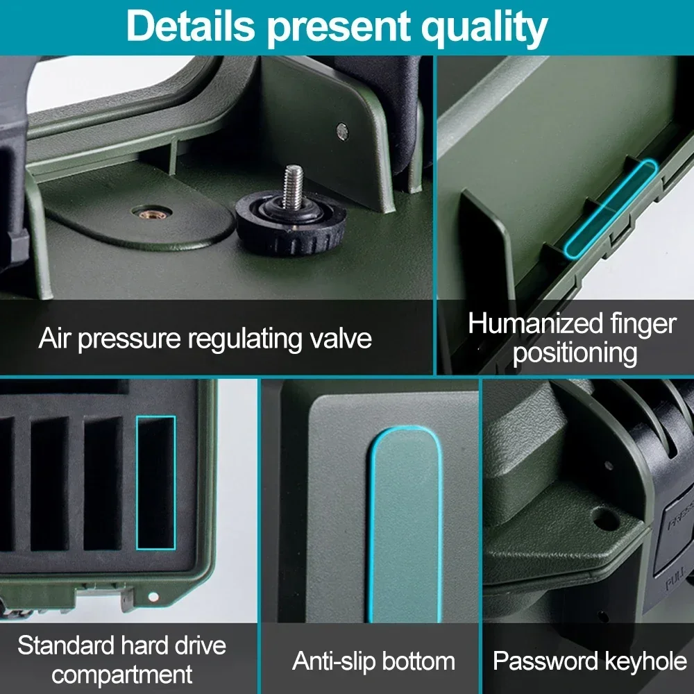 ORICO 2.5 3.5 inch 20 Bay HDD Hard Drive External Protection Storage Case Box Portable Multi Bay Water\Dust\Shock-proof