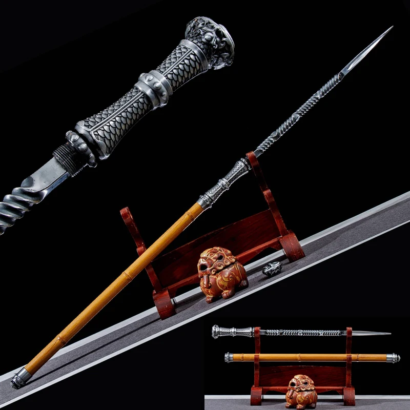 

Китайский меч-соудонг, с настоящей металлической ножнами, реквизит для тренировок по боевым искусствам, для домашнего декора, можно обратно соединять, не острый.