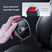 2025 Hot Car Seat Belt Clip Extender Safety Seatbelt Lock Buckle Accessories For Audi Sline S7 SQ5 A3 A4 A5 A6 A7 A8 Q3 Q4 Q5 Q6