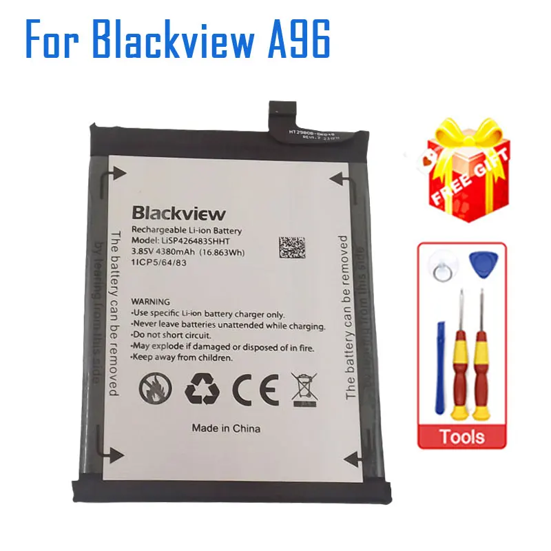 

Новый оригинальный аккумулятор Blackview A96, внутренняя встроенная батарея, аксессуары для аккумулятора сотового телефона для смартфона Blackview A96