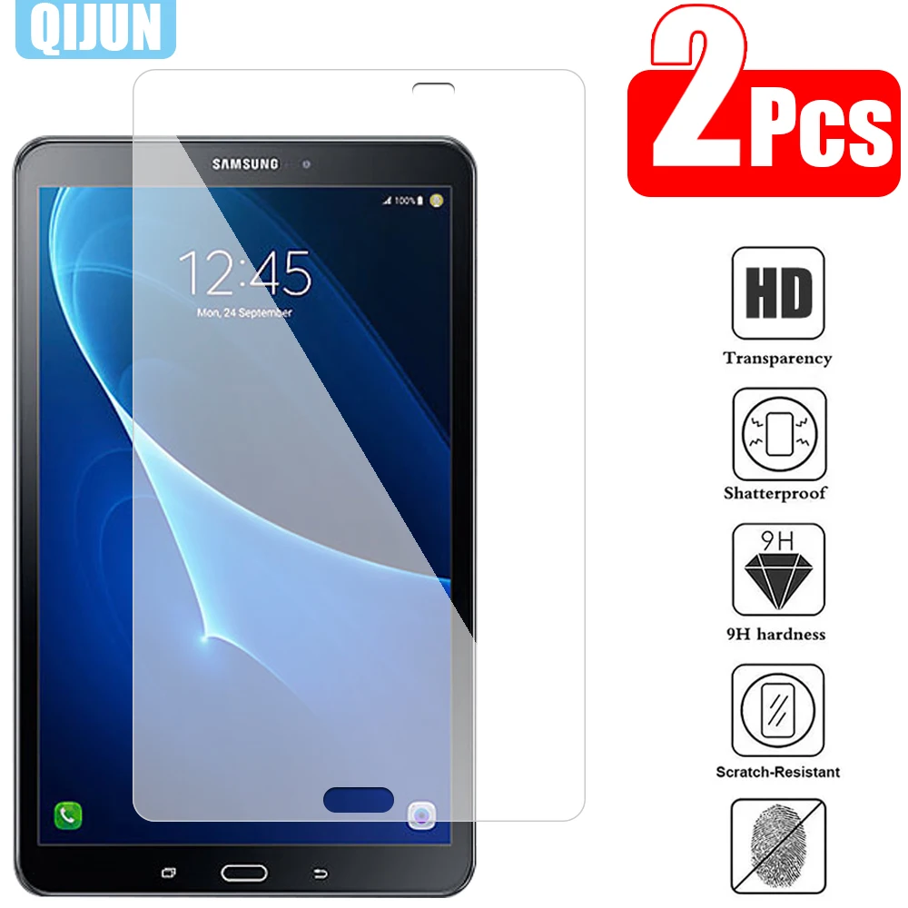 

Tablet Tempered glass film For Samsung Galaxy Tab A 10.1" S Pen 2016 Proof Explosion prevention Screen Protector 2Pcs SM-P580