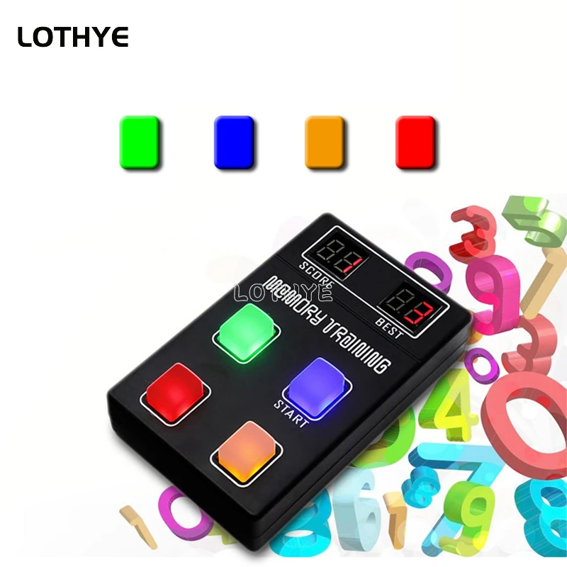 

LED Memory Game Machine Making Kit DC 9V DIY Electronic Kit 1-99 Levels Puzzle Game Making Kit Fun Welding Skill Training