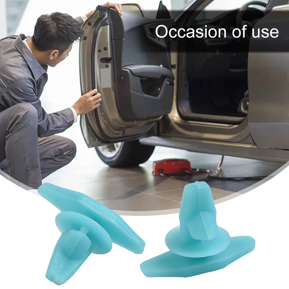 ประตูสภาพอากาศ Strip Moulding คลิป 30pcs 90651TP8003 91568TR0003 อุปกรณ์เสริมด้านหน้า/ด้านหลัง/ซ้าย/ขวาสวมใส่-ความต้านทาน