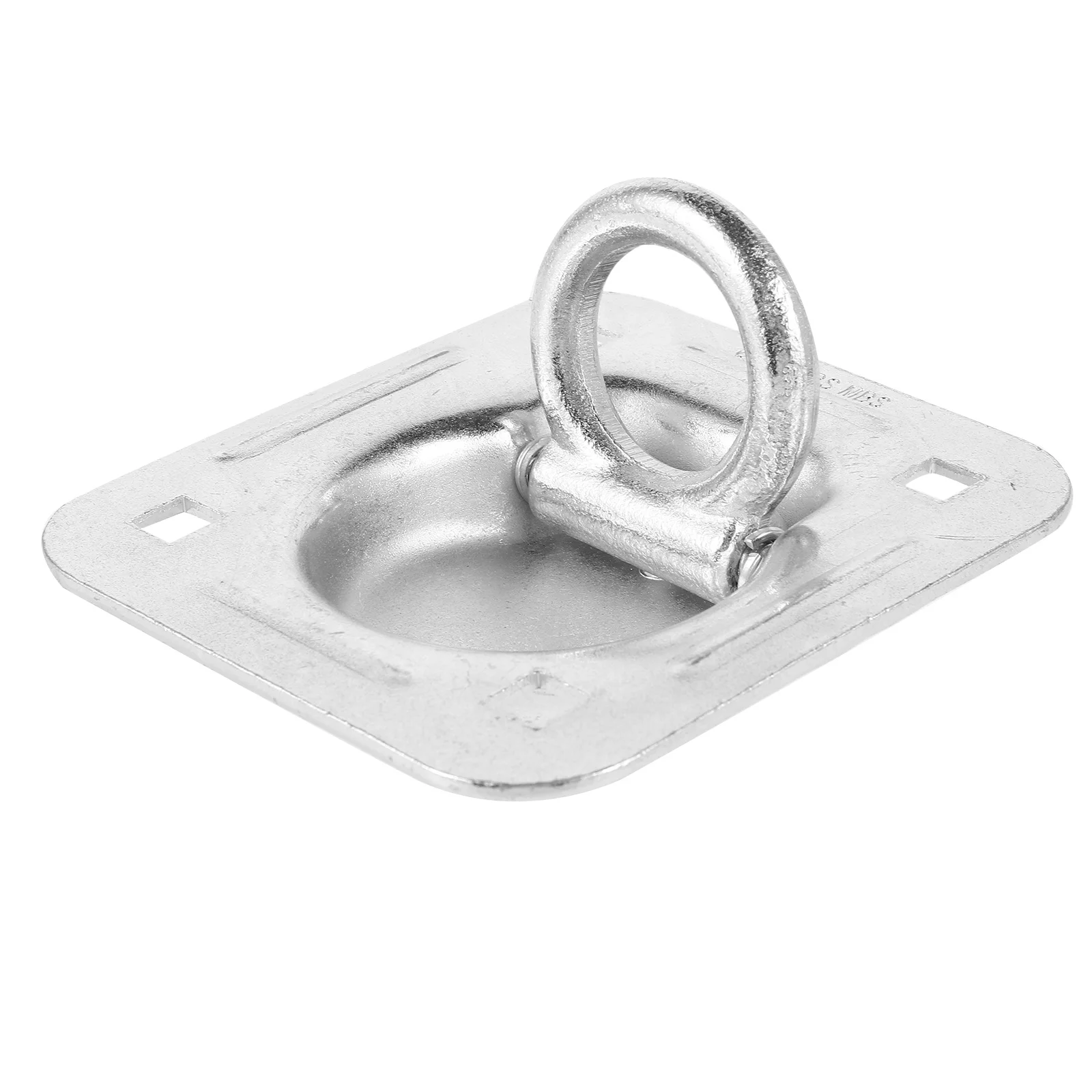 Trailer Tie Down Anchor Galvanized Flush Pull Handle Recessed Pull Ring Heavy Duty Hatch Door Latch Boat Deck Hatch Lifting
