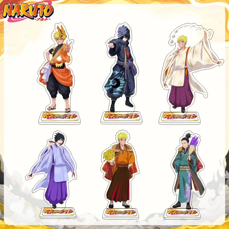 

15cm NARUTO Acrylic Stand Tachibana Ornament Sakura Figure Desk Decoration Kakashi Statu Sasuke Doll Itachi Collectible Toys Boy
