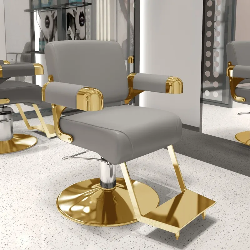 Professional Floor Barber Chair Organizer Beauty Comfortable Modern Barber Chair Mat Aesthetic Poltrona Parruchiere Furniture