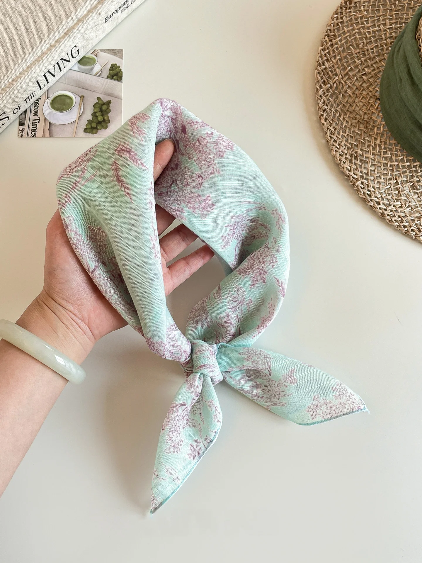 lenco-de-seda-com-estampa-floral-para-mulheres-novo-lenco-quadrado-pequeno-para-primavera-acessorio-para-bolsa