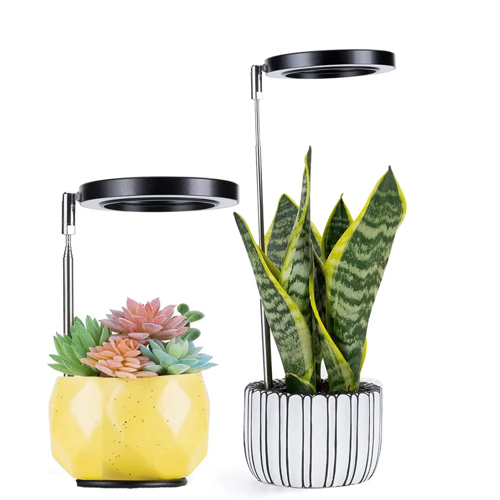 As luzes combinadas de plantas com luz vermelha e azul podem ser comutadas e ajustadas, mini luzes de crescimento USB.