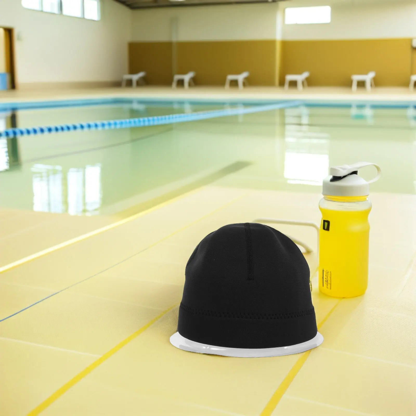 

Детская шапочка для дайвинга с защитой от УФ-излучения, теплая шапочка для плавания для длинных и коротких волос, дышащая, для снорклинга, серфинга, парусного спорта, черная, молодежная экипировка для дайвинга