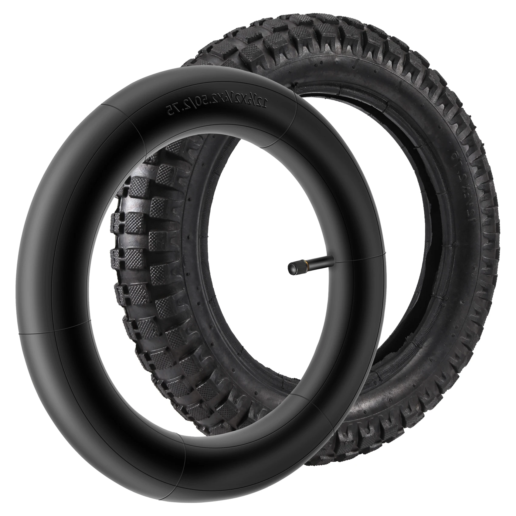 Best-Selling 12 1/2X2.75 Tyre+Inner Tube For 49Cc Motorcycle Mini Dirt Bike Tire MX350 MX400 Scooter Tire 12-Inch Wear-Resistant