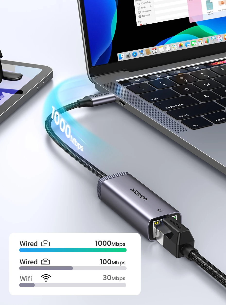 UGREEN Expansion Dock Type-C Expansion Screen Projection Conversion USB Hub Hub Thunderbolt 4 Multifunctional Interface Adapter