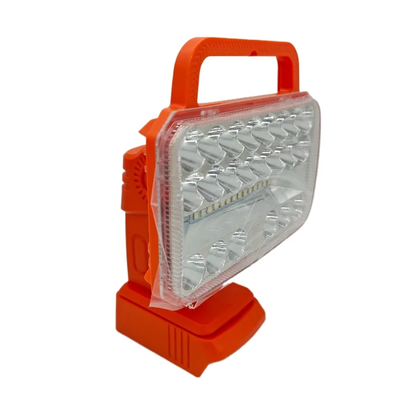 Portable Cordless Handheld Spotlight Compatible with for MT/48-11-1811/BD/CMCB202 18V/20V Lithium Batteries for Outdoor Camping