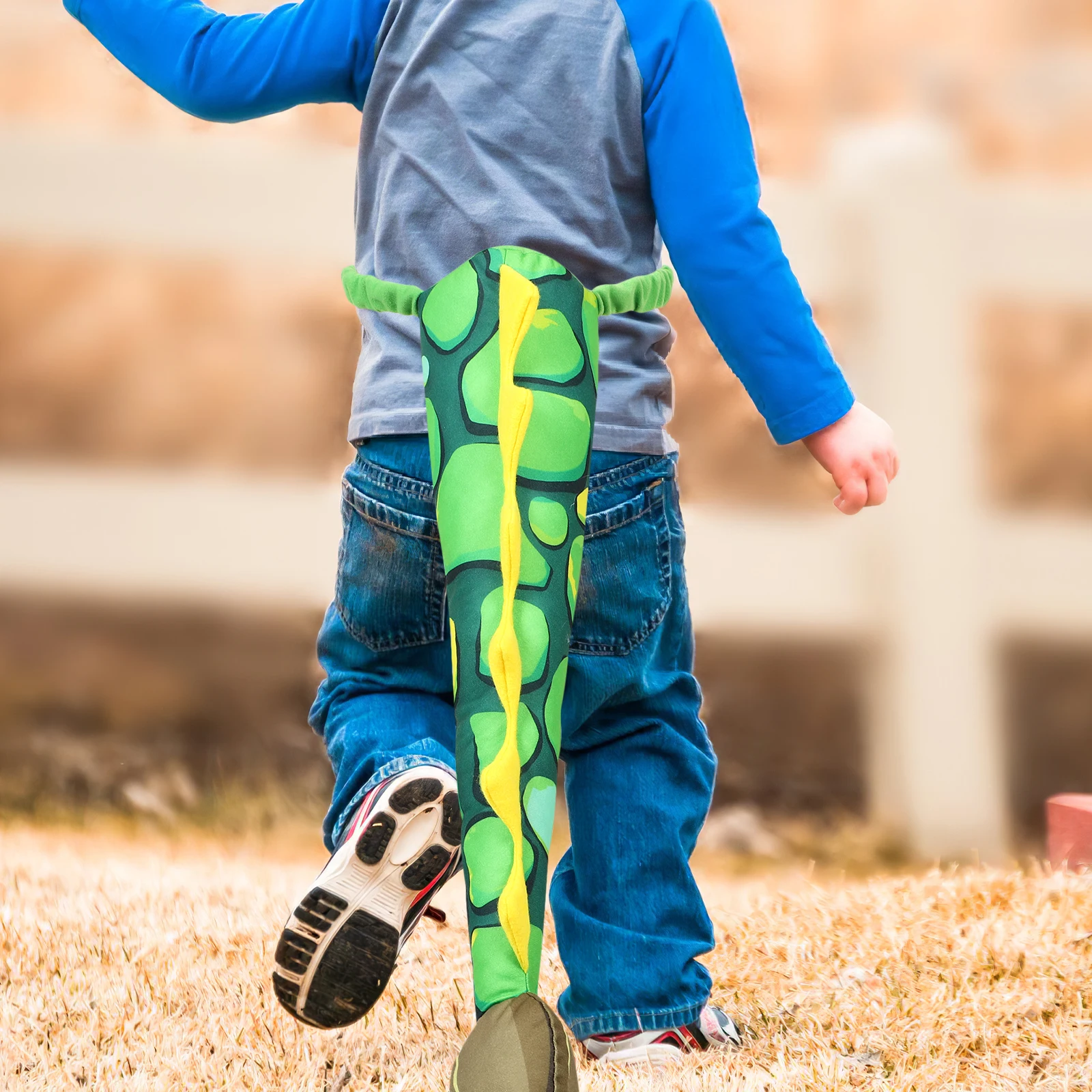 

Dinosaur Tail Props Dress up for Boys Cosplay Animal Colorless Costume Kids Figure