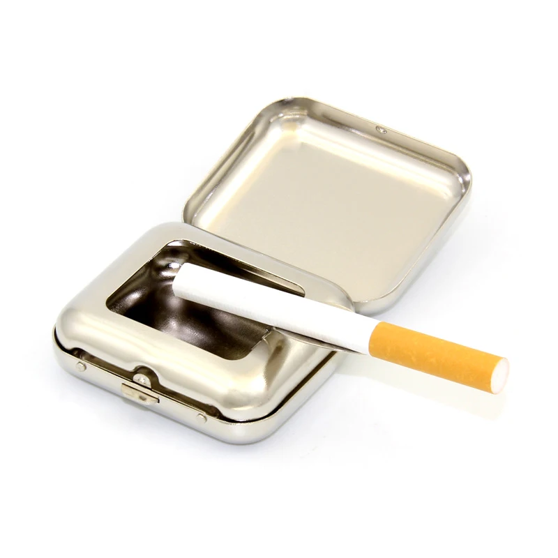 Fashion Pocket Ashtray With Lids Outdoor Portable Ashtray Bar Hotel Home Ashtray