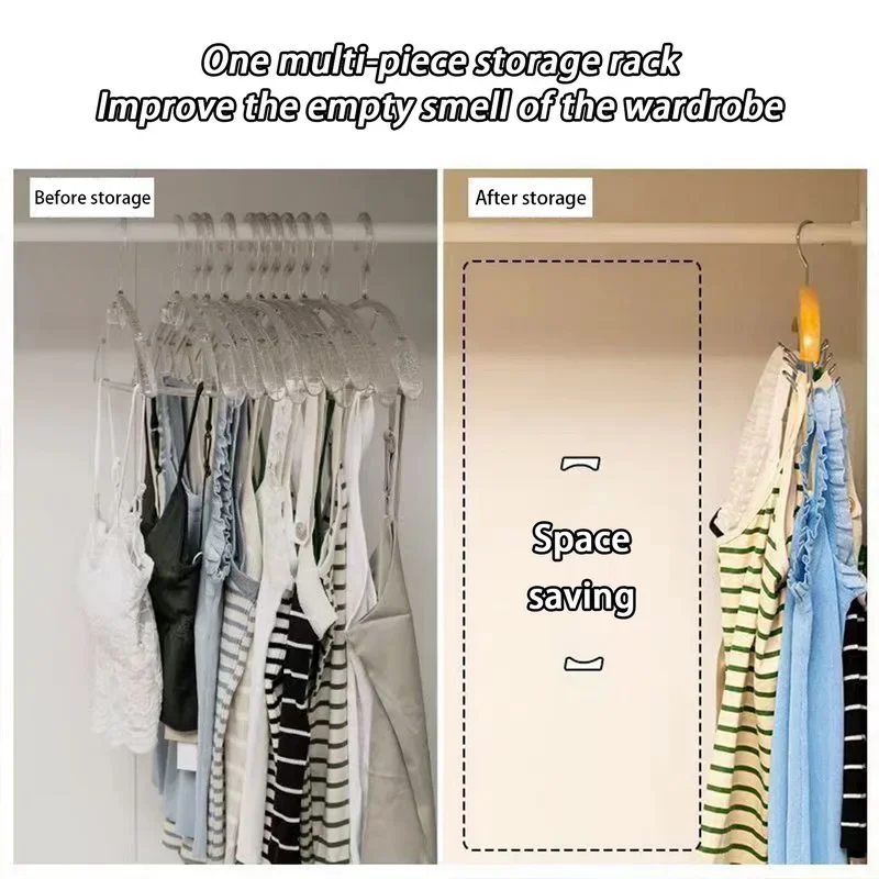 Women Storage Bra Hanger Multiple Hooks Wooden Belt Hanger Sturdy & Durable Save Wardrobe Space Closet Organizer For Scarfs