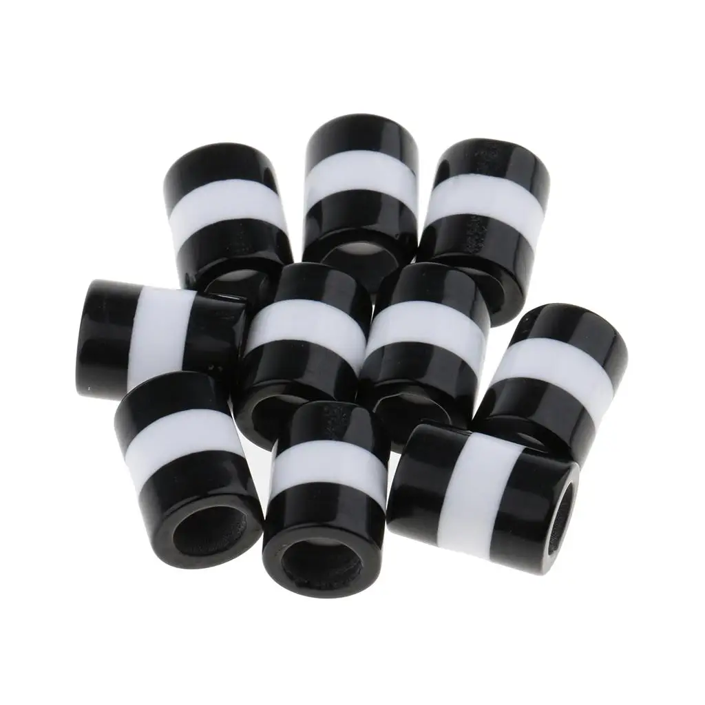 10 Stuks Haar Kralen Haar Vlecht Spelden Ringen Manchet Clips Sieraden Losse Kralen Decor Diy Accessoire