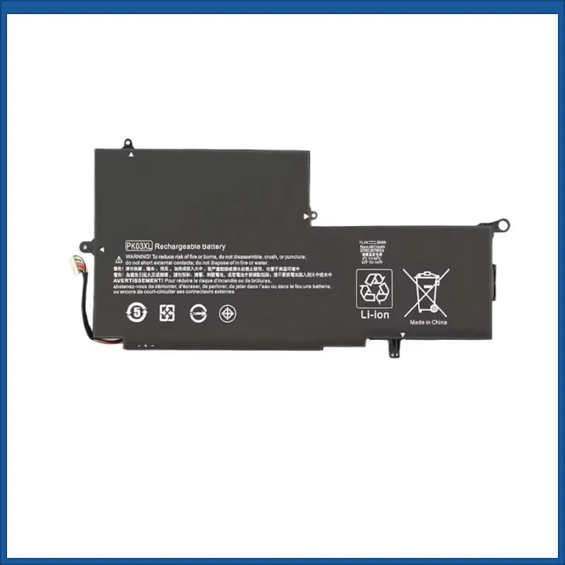11.4V 4913mAh/56Wh PK03XL Laptop Batteries for HP Spectre X360 13-4003DX 13-4002DX 13-4103DX Envy X360 13-Y023CL TPN-Q157