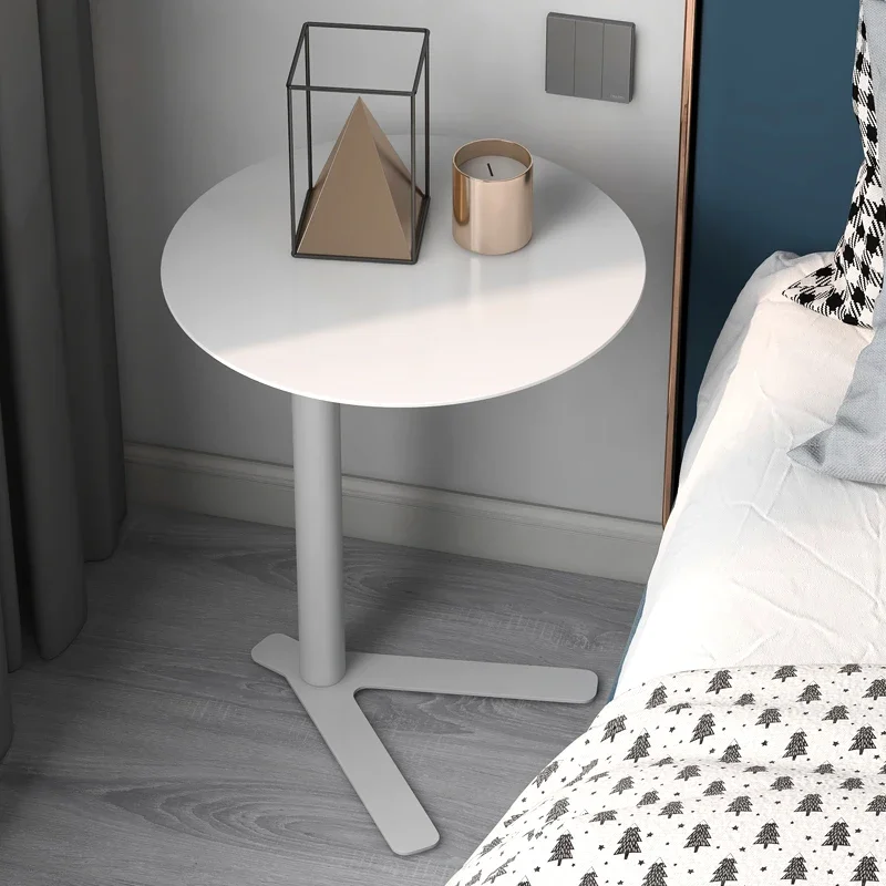 Nordic Small Round Table Bedside Table Designer Ins Sofa Side Table Light Luxury Simple Creative Small Coffee Desk Mesa Muebles