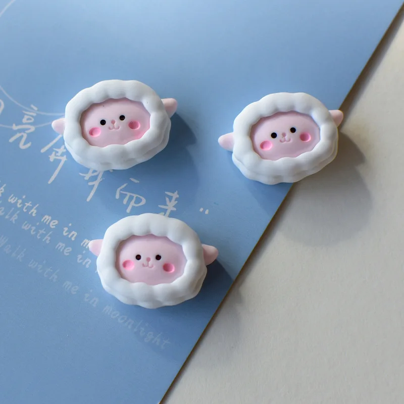 Kawaii Animal Bear Slime Charms For Kids Cute DIY Kit Filler Resin Add Ins For Clear Fluffy Cloud Slime Accessories 1/5/10pcs