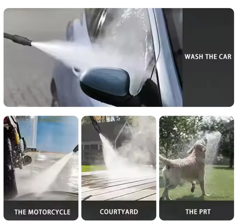 Wholesale Mini Wireless 12V 24 V 48v Volt Cordless Portable Car Wash Gun High Pressure Car Wash Machine