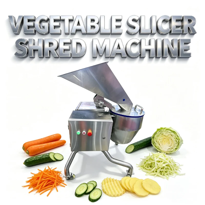 High Yield Vegetable Cutter Machine Commercial Centrifugal Fruit Veg Cutter For Strawberry Cranberry Cucumber Winter Melon