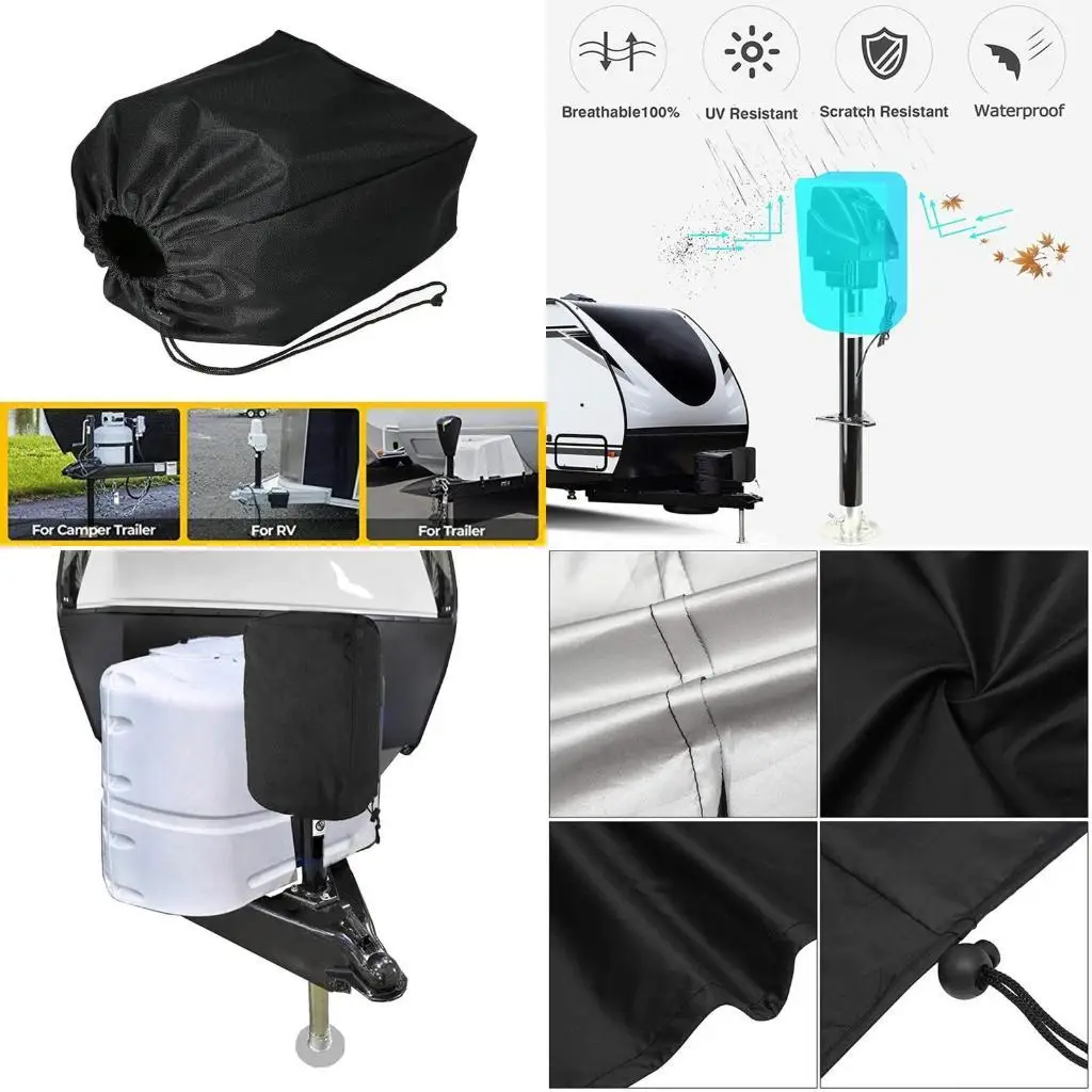 

02DE Electric Tongue Cover Waterproof Breathable Universal Hitch Covers
