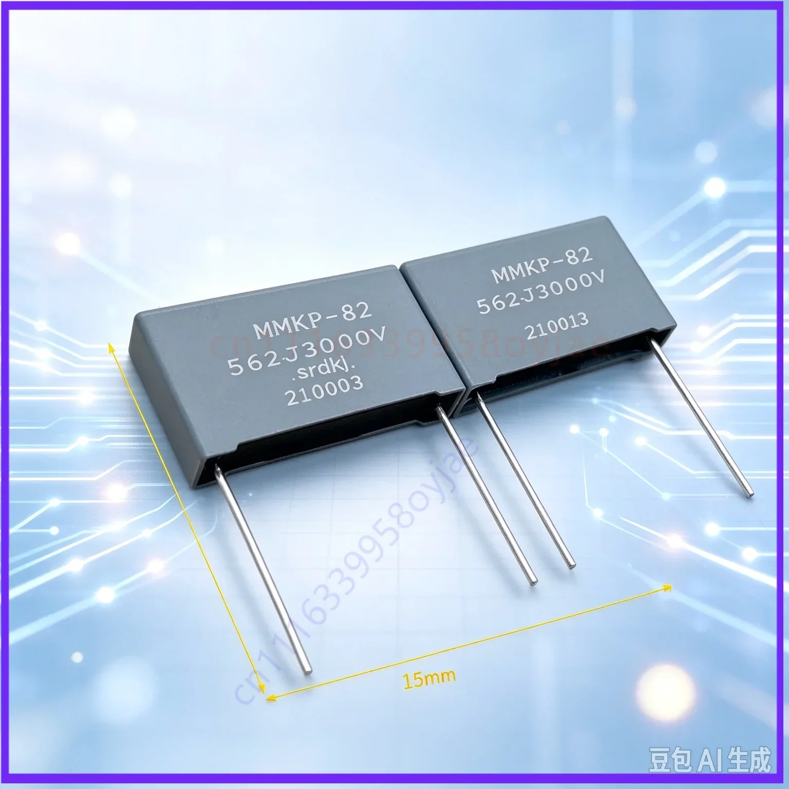 for MKP CBB 822 562 442 3000v 3kv Film Capacitor 5.6nf 4.4nf 8.2nf Copper Pin  50pcs