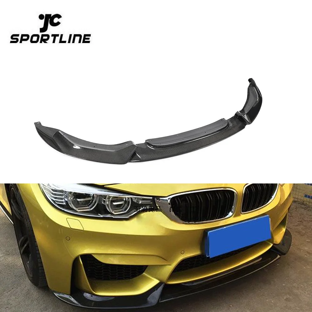 

JCSportline F82 F83 Carbon Front Spoiler Lip For BMW F82 F83 M4 F80 M3 2015- 2019